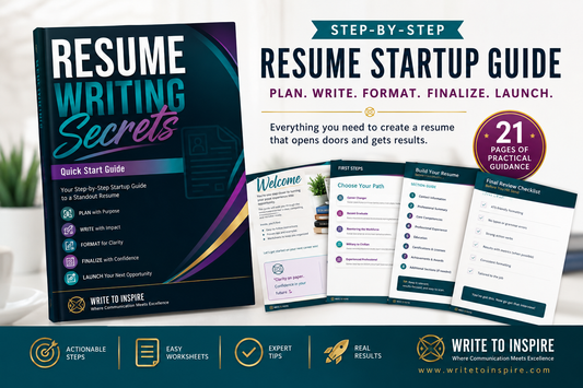 Resume Writing Secrets: Quick Start Guide